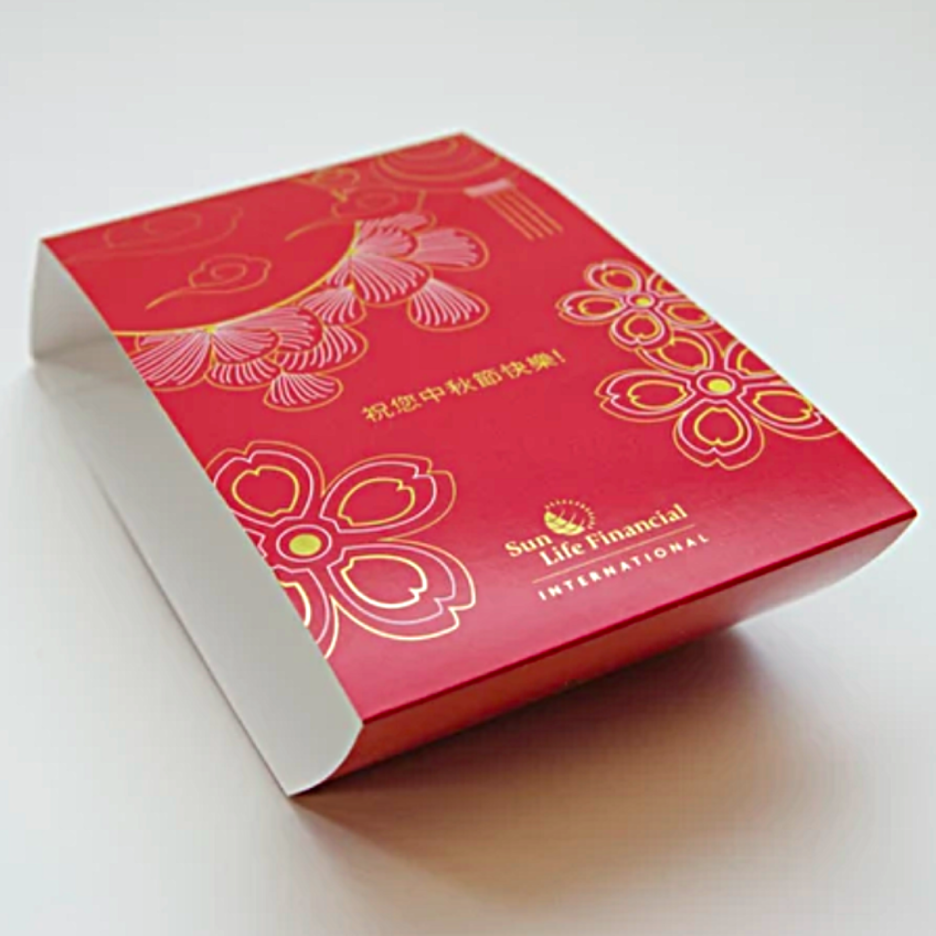 Sun Life Financial mooncake box image.